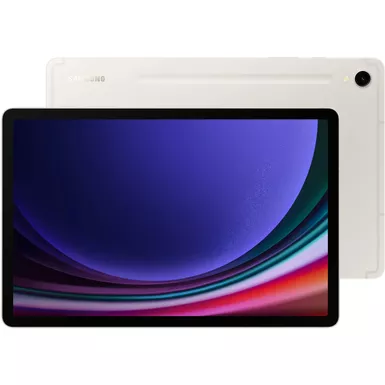 image of Samsung Galaxy Tab S9 256GB Wifi 11In Screen S Series, Beige with sku:bb22144608-bestbuy
