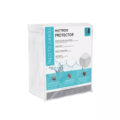 FlexSleep Terry Cal King Mattress Protector