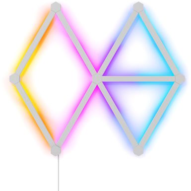 image of Nanoleaf Lines Smarter Kit (9 Light Lines) - Multicolor with sku:bb21914123-6484753-bestbuy-nanoleaf