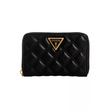 Guess Giully Zip Around Wallet (Medium, Black)