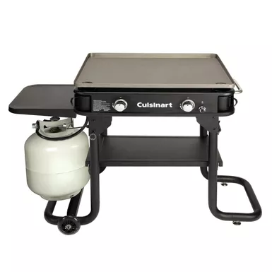 image of Cuisinart - 28" Outdoor Two Burner Gas Griddle with sku:cgg-0028-powersales