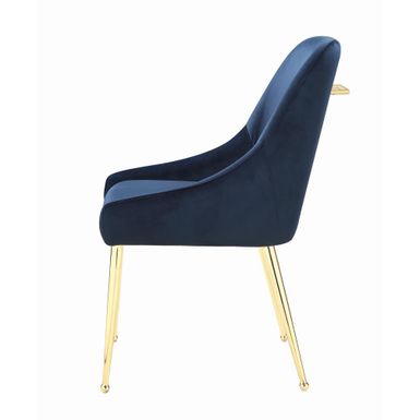 Side Chairs Dark Ink Blue (Set of 2)