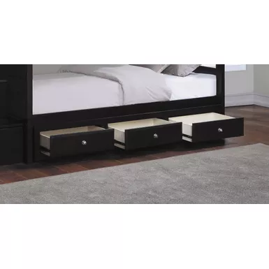 Elliott 3-drawer Under Bed Storage Cappuccino