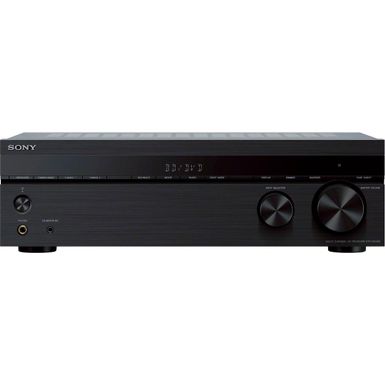 Front Zoom. Sony - 725W 5.2-Ch. Hi-Res 4K Ultra HD A/V Home Theater Receiver - Black