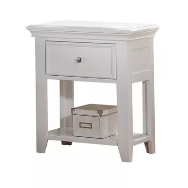 image of ACME Lacey Nightstand, White with sku:30598-acmefurniture