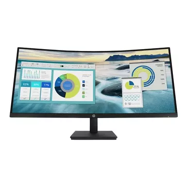 image of HP P34hc G4 - P-Series - LED monitor - curved - 34" with sku:bb21710180-bestbuy