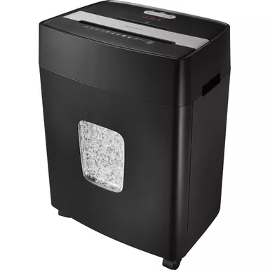 Insignia™ - 10-Sheet Microcut Shredder - Black