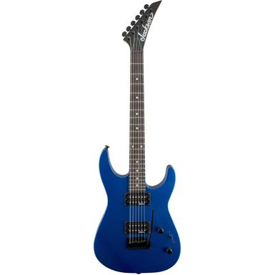 image of Jackson JS Series Dinky JS11 6-String Electric Guitar, 22 Frets, Maple Neck, Amaranth Fingerboard, Metallic Blue with sku:js11dk22mtbl-electronicexpress