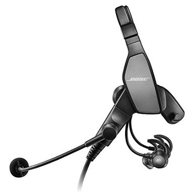 image of Bose Proflight Series 2 Aviation Headset, Non-Bluetooth, 5 Pin XLR Cable, Black with sku:b07v5czz41-amazon