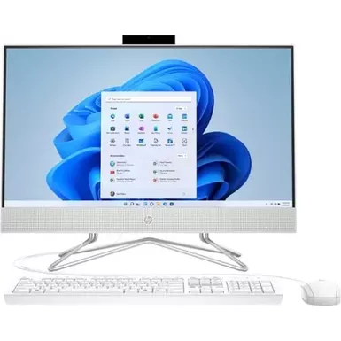 image of HP - 23.8" Full HD Touch-Screen All-in-One - Intel Core i5 - 8GB Memory - 512GB SSD - Snow White with sku:bb22200931-6557015-bestbuy-hp