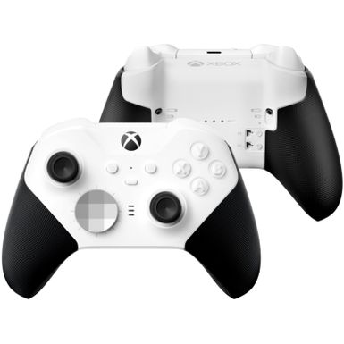 Alt View Zoom 18. Microsoft - Elite Series 2 Core Wireless Controller for Xbox One, Xbox Series X, and Xbox Series S - White