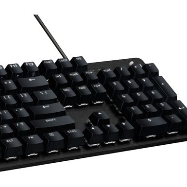 Alt View Zoom 24. Logitech - G413 SE Full-Size Wired Mechanical Tactile Switch Gaming Keyboard for Windows/Mac with Backlit Keys - Black