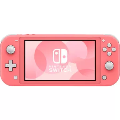 image of Nintendo Switch 32GB Lite Coral with sku:ninswtchlcor-electronicexpress