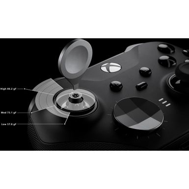 Alt View Zoom 24. Microsoft - Elite Series 2 Wireless Controller for Xbox One, Xbox Series X, and Xbox Series S - Black