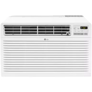 image of LG - 10,000 BTU 230V Through-the-Wall Air Conditioner with 11,200 BTU Supplemental Heat Function with sku:lt1033hnr-almo