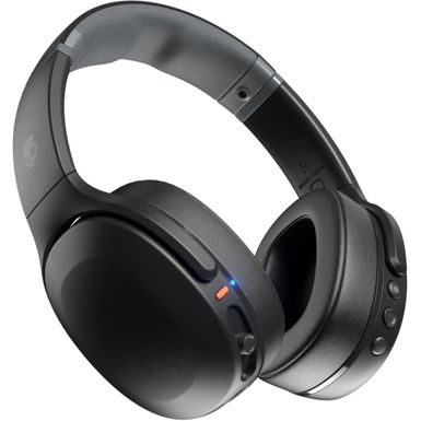 image of Skullcandy - Crusher Evo Over-the-Ear Wireless Headphones - True Black with sku:bb21628529-6427099-bestbuy-skullcandy