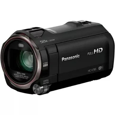 image of Panasonic - HC-V785K Full HD Video Camera Camcorder with 20X Optical Zoom - Black with sku:bb22010804-bestbuy