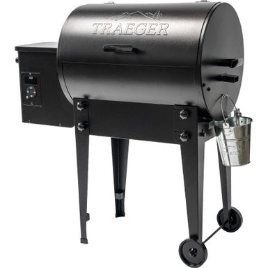 Angle Zoom. Traeger Grills - Tailgater 20 Wood Pellet Grill - Black