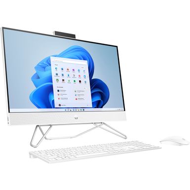 Angle Zoom. HP - 24" Touch-Screen All-In-One - AMD Ryzen 5 - 8GB Memory - 1TB SSD - Starry White