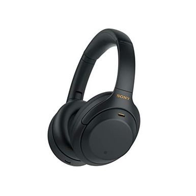 image of Sony - WH-1000XM4 Wireless Noise-Cancelling Over-the-Ear Headphones - Black with sku:wh1000xm4b-electronicexpress
