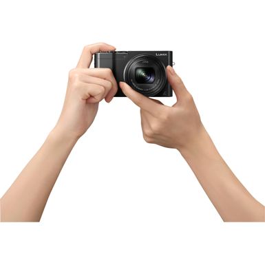 Alt View Zoom 17. Panasonic - LUMIX ZS100 1-inch 20.1-Megapixel Sensor Point and Shoot Digital Camera with LEICA DC 10X Lens - DMC-ZS100K - 