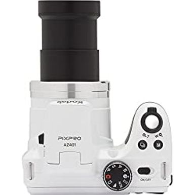 Kodak AZ401-WH PIXPRO 16MP Digital Camera, 3", White White Single