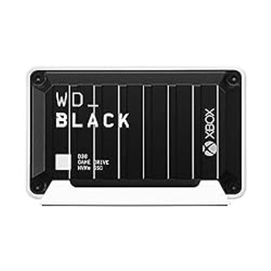 image of WD_BLACK 2TB D30 Game SSD - Portable External Drive, Compatible with Xbox and PC, Up to 900MB/s - WDBAMF0020BBW-WESN with sku:wdbmf20bbw-adorama