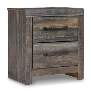 image of Multi Drystan Two Drawer Night Stand with sku:b211-92-ashley