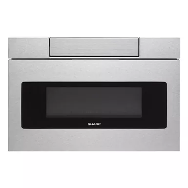 image of Sharp - 24" 1.2 Cu. Ft. Built-in Microwave Drawer - Stainless Steel with sku:bb19807871-bestbuy