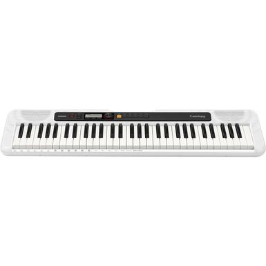 Casio CT-S200 61-Key Digital Piano Style Portable Keyboard with 48 Note Polyphony and 400 Tones, White (Open Box)