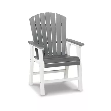 image of Transville Outdoor Dining Arm Chair (Set of 2) with sku:p210-601a-ashley