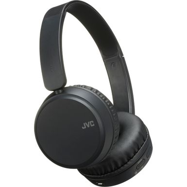 image of JVC - HA S35BT Wireless On-Ear Headphones - Black with sku:bb21224591-6346660-bestbuy-jvc