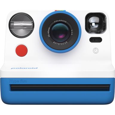 image of Polaroid - Now Instant Film Camera Generation 2 - Blue with sku:bb22098654-6536316-bestbuy-polaroid