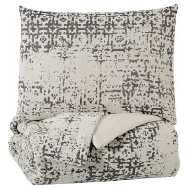 image of Addey King Comforter Set with sku:q716003k-ashley