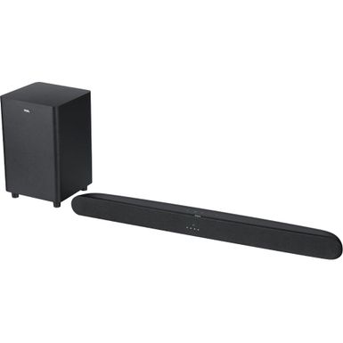 image of TCL - Alto 6+ 2.1 Channel Home Theater Sound Bar with Wireless Subwoofer and Bluetooth – TS6110, 31.5-inch - Black with sku:bb21630157-6427534-bestbuy-tcl