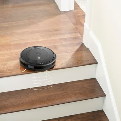 Alt View Zoom 21. iRobot - Roomba 694 Wi-Fi Connected Robot Vacuum - Charcoal Grey