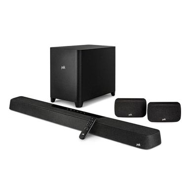 image of Polk Audio MagniFi Max SR Channel Soundbar System and Speakers and Subwoofer with sku:maxaxsr-electronicexpress