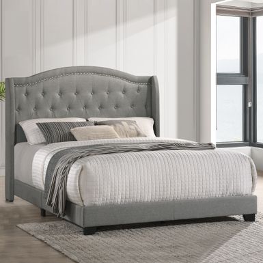 Rent to own Rhyan Queen UPH Bed - Queen - FlexShopper