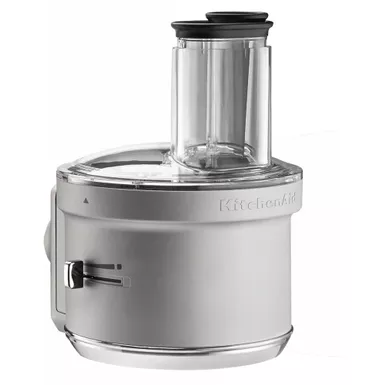 KitchenAid - KSM2FPA Food Processor Attachment Kit with Commercial Style Dicing - Silver