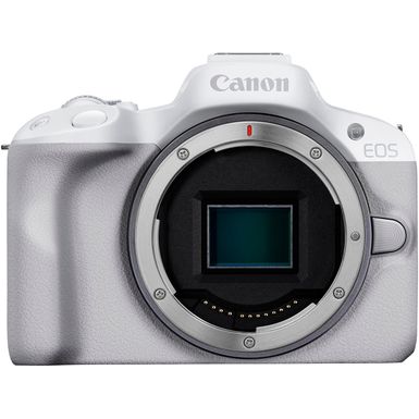 Alt View Zoom 15. Canon - EOS R50 4K Video Mirrorless Camera with RF-S 18-45mm f/4.5-6.3 IS STM Lens - White