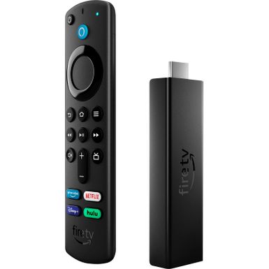 image of Amazon - Fire TV Stick 4K Max Streaming Media Player with Alexa Voice Remote - BLACK with sku:bb21896669-6479724-bestbuy-amazon