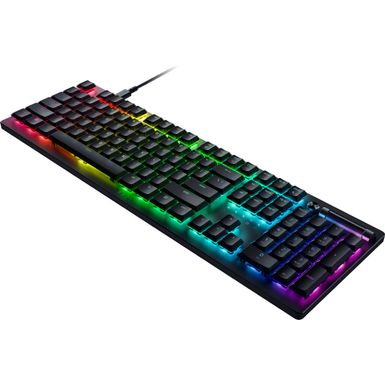 Alt View Zoom 12. Razer - DeathStalker V2 Full Size Wired Optical Linear Gaming Keyboard with Low-Profile Design - Black