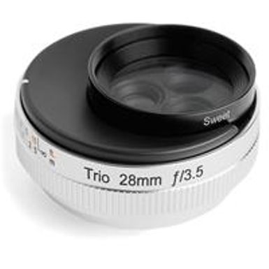 image of Lensbaby Trio 28 f/3.5 Lens for Micro 4/3 with sku:lbtr28m-adorama