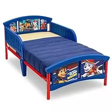 image of Delta Children Plastic Toddler Bed, Nick Jr. PAW Patrol with sku:b01lxvit67-amazon