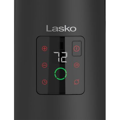 image of Lasko - 1500 Watt Full Circle Warmth Ceramic Heater with Remote Control - Black with sku:bb21824473-6476573-bestbuy-lasko