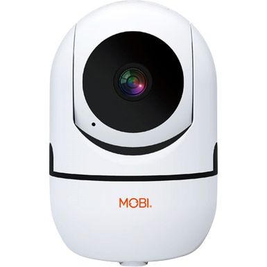 Angle Zoom. MOBI - Cam HDX Smart HD Pan & Tilt Wi-Fi Baby Monitoring Camera with 2-way Audio and Powerful Night Vision - White