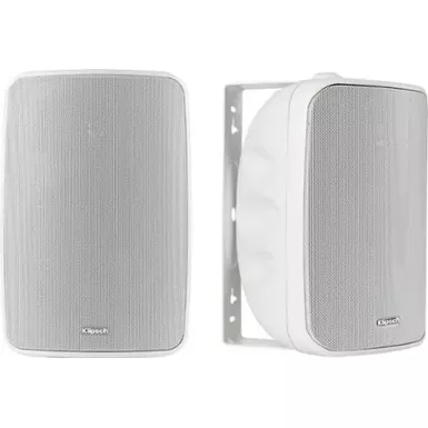 image of Klipsch - KIO-650 Indoor/Outdoor All-Weather Speakers (pair) - White with sku:bb21540155-bestbuy