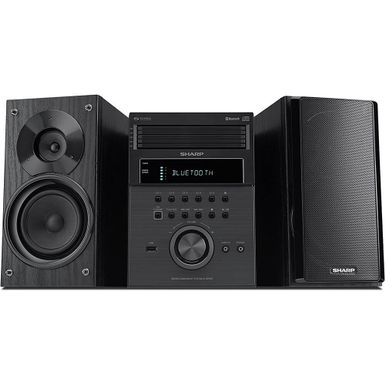 image of Sharp 5-Disc Micro System - Black with sku:xlbh250gl-electronicexpress