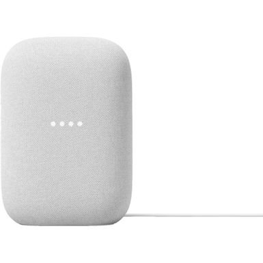 Front Zoom. Google - Nest Audio - Smart Speaker - Chalk