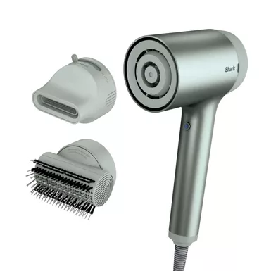 image of Shark - HyperAIR Hair Dryer w/ IQ 2-in-1 Concentrator & Styling Brush Matcha with sku:hd112gnbrn-powersales